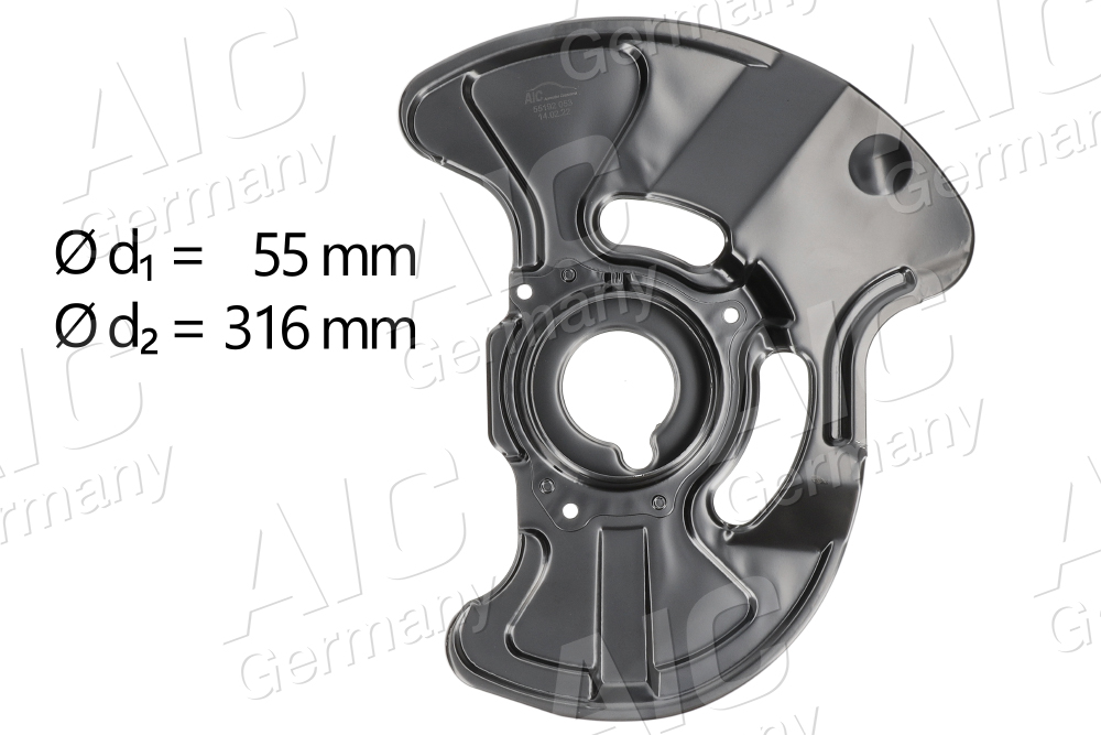 Відбивач, гальмівний диск   55192   AIC