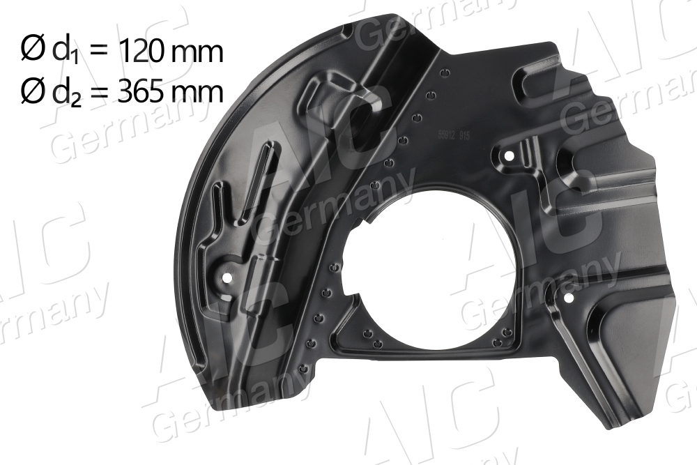 Відбивач, гальмівний диск   55912   AIC