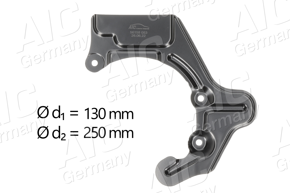 Відбивач, гальмівний диск   56158   AIC