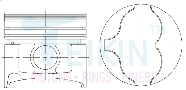 Поршень   44623AG.050   TEIKIN