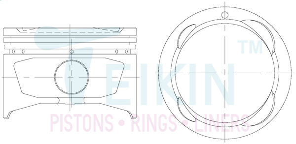 Поршень   46277.050   TEIKIN
