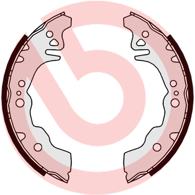 Комплект гальмівних колодок   S 16 515   BREMBO