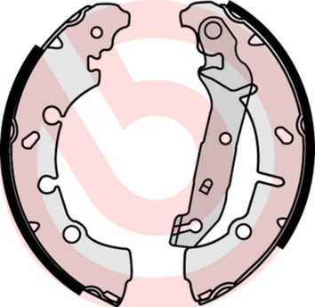 Комплект гальмівних колодок   S 24 532   BREMBO