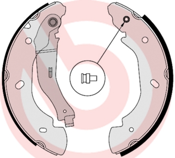 Комплект тормозных колодок   S 24 538   BREMBO