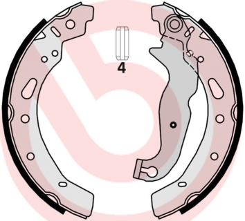 Комплект тормозных колодок   S 24 540   BREMBO