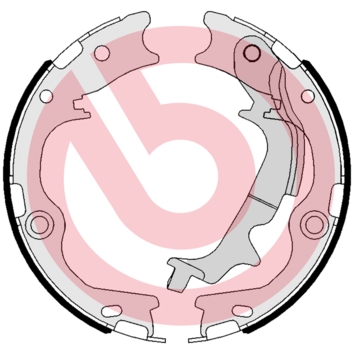 Комплект тормозных колодок   S 30 537   BREMBO