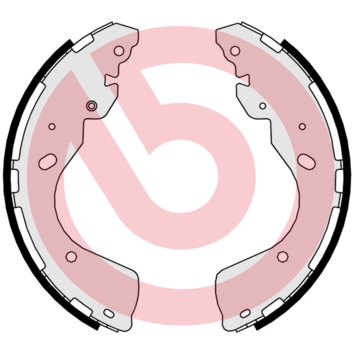Комплект гальмівних колодок   S 56 547   BREMBO