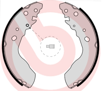 Комплект тормозных колодок   S 79 522   BREMBO