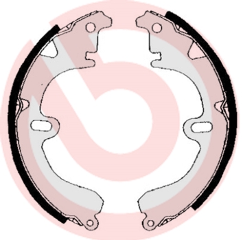 Комплект гальмівних колодок, BREMBO S 83 506 Комплект гальмівних колодок, BREMBO S 83 506