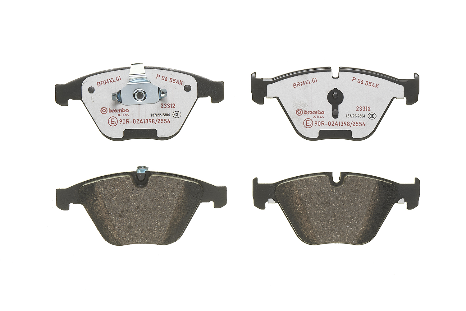 Комплект гальмівних накладок, дискове гальмо P 06 054X BREMBO #1