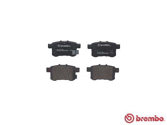 Комплект тормозных колодок, дисковый тормоз P 28 072 BREMBO #1