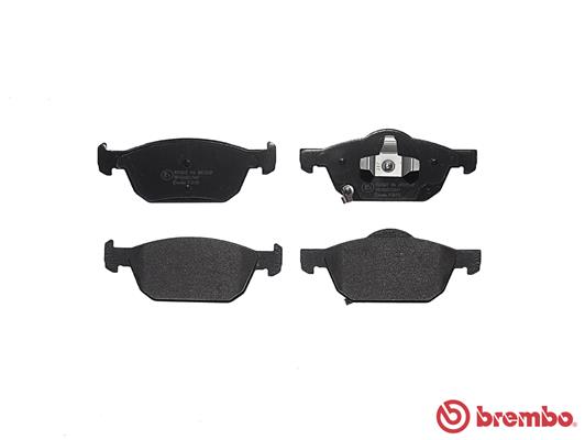 Комплект гальмівних накладок, дискове гальмо P 28 076 BREMBO #1