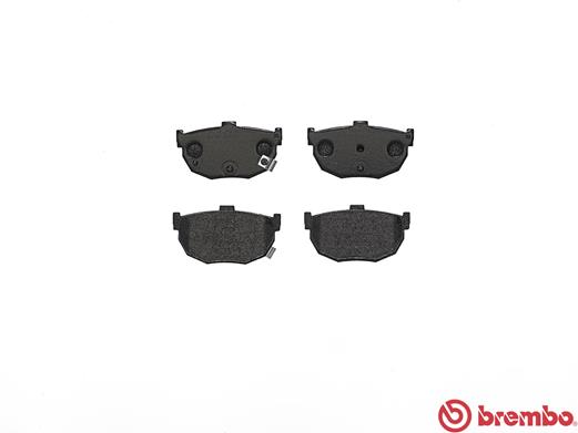 Комплект гальмівних накладок, дискове гальмо P 30 003 BREMBO #1