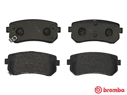 Комплект гальмівних накладок, дискове гальмо P 30 025 BREMBO #1