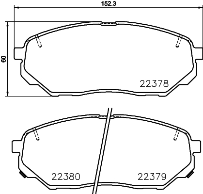 Комплект тормозных колодок, дисковый тормоз   P 30 086   BREMBO