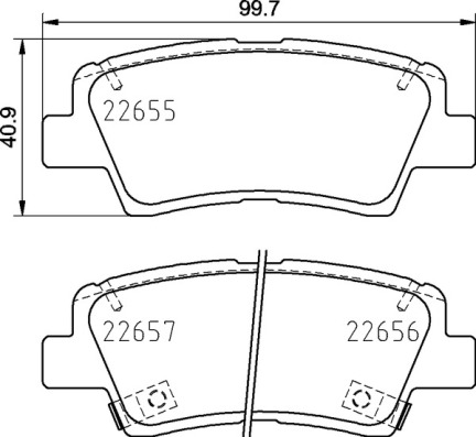 Комплект тормозных колодок, дисковый тормоз   P 30 103   BREMBO