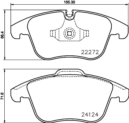 Комплект тормозных колодок, дисковый тормоз   P 36 030   BREMBO