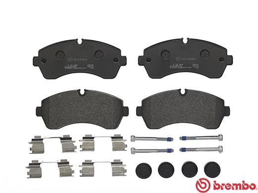 Комплект гальмівних накладок, дискове гальмо P 50 059 BREMBO #1