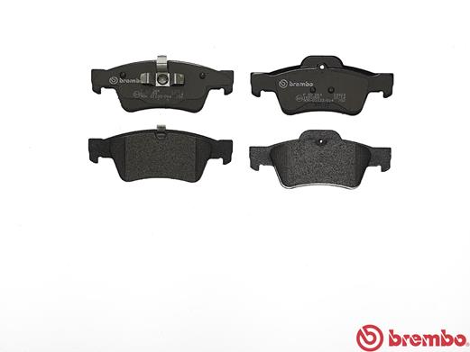 Комплект гальмівних накладок, дискове гальмо P 50 064 BREMBO #1