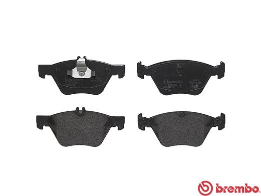 Комплект гальмівних накладок, дискове гальмо P 50 075 BREMBO #1