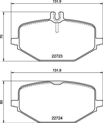 Комплект тормозных колодок, дисковый тормоз   P 50 161   BREMBO