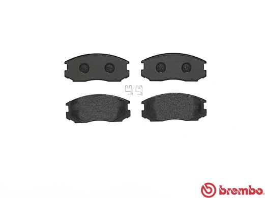 Комплект гальмівних накладок, дискове гальмо P 54 015 BREMBO #1