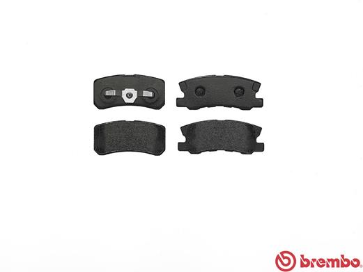Комплект гальмівних накладок, дискове гальмо P 54 031 BREMBO #1