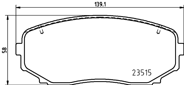 Комплект тормозных колодок, дисковый тормоз   P 54 060   BREMBO