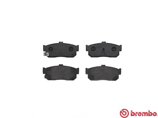 Комплект гальмівних накладок, дискове гальмо P 56 029 BREMBO #1