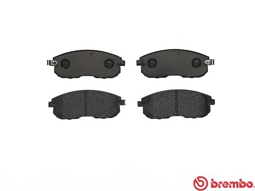 Комплект гальмівних накладок, дискове гальмо P 56 065 BREMBO #1
