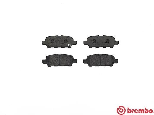 Комплект гальмівних накладок, дискове гальмо P 56 068 BREMBO #1