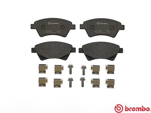 Комплект гальмівних накладок, дискове гальмо P 68 034 BREMBO #1