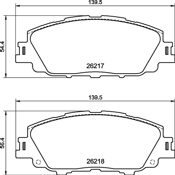 Комплект тормозных колодок, дисковый тормоз   P 83 175   BREMBO