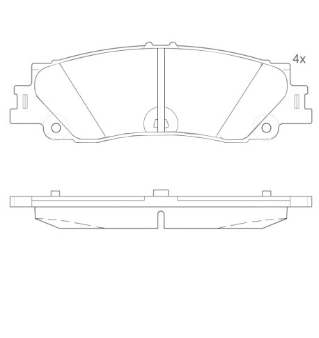 Комплект тормозных колодок, дисковый тормоз   P 83 192   BREMBO