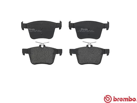 Комплект тормозных колодок, дисковый тормоз P 85 125 BREMBO #1
