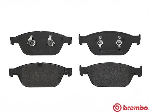 Комплект гальмівних накладок, дискове гальмо P 85 128 BREMBO #1