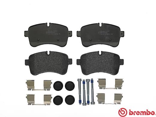 Комплект тормозных колодок, дисковый тормоз P A6 027 BREMBO #1