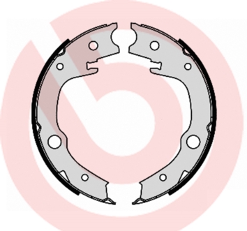 Комплект тормозных колодок, стояночная тормозная система   S 83 551   BREMBO