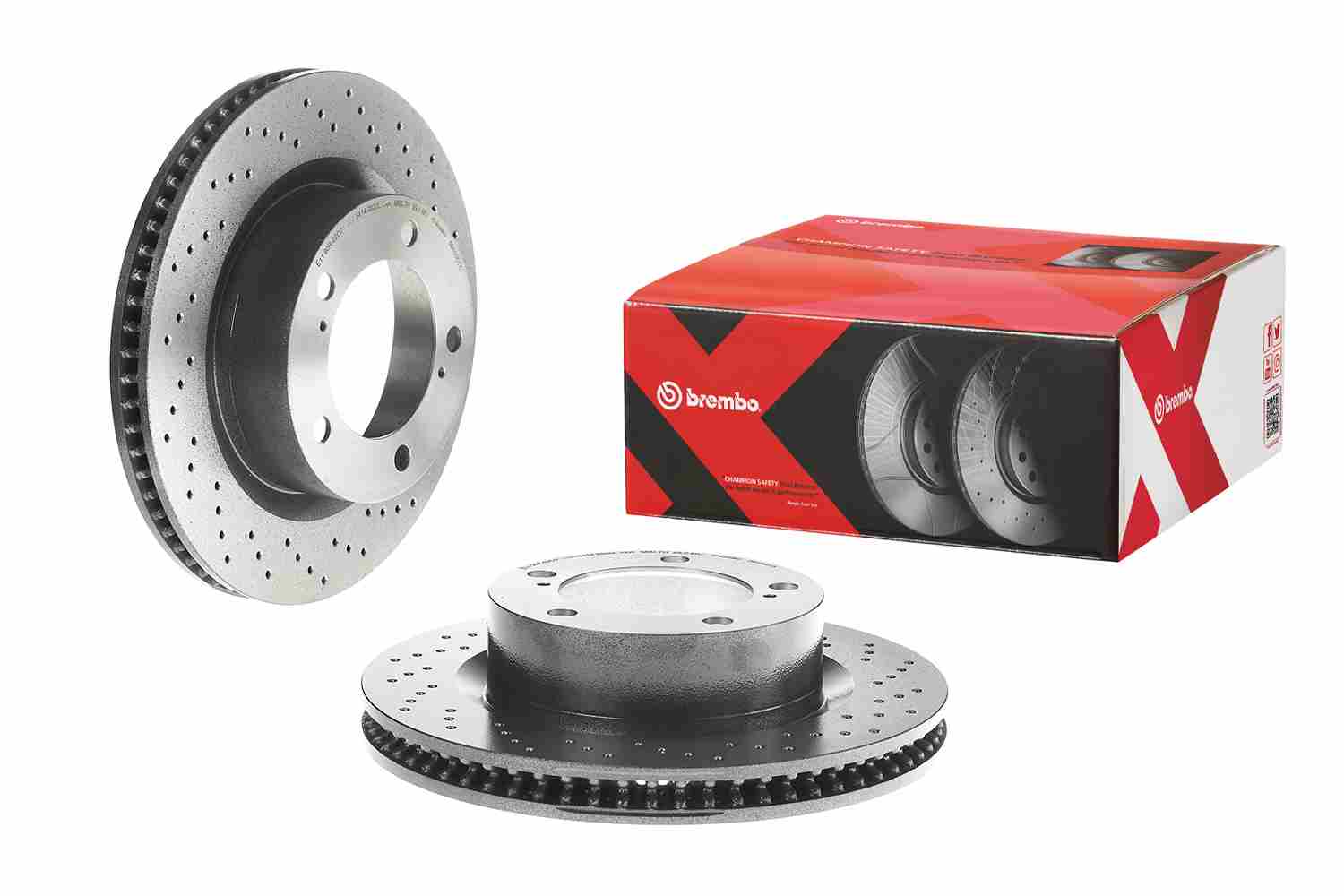 Гальмівний диск 09.A966.1X BREMBO #1