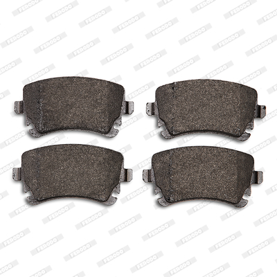 Комплект тормозных колодок, дисковый тормоз FDB1408 FERODO #4