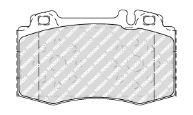 Комплект гальмівних накладок, дискове гальмо FDB1426 FERODO #2