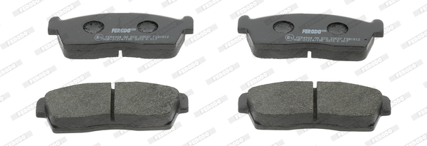 Комплект тормозных колодок, дисковый тормоз, FERODO FDB1812 Комплект тормозных колодок, дисковый тормоз, FERODO FDB1812