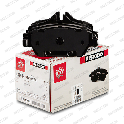 Комплект гальмівних накладок, дискове гальмо FDB1974 FERODO #6
