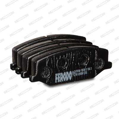 Комплект гальмівних накладок, дискове гальмо FDB396 FERODO #2