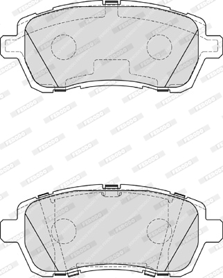 Комплект тормозных колодок, дисковый тормоз FDB4179W FERODO #1