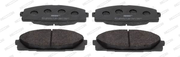 Комплект тормозных колодок, дисковый тормоз   FVR4327   FERODO