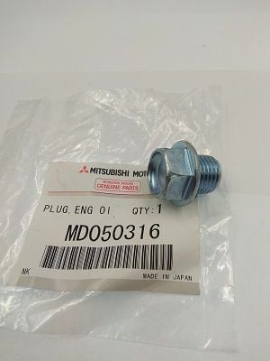 Пробка, оливний піддон   MD050316   MITSUBISHI