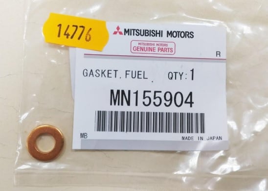 Шайба тепловой защиты, система впрыска   MN155904   MITSUBISHI