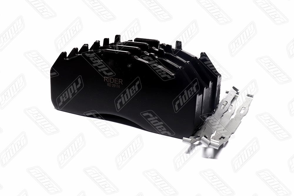 Колодка гальм. диск. HIGH POWER (компл. на вісь) RVI MAGNUM, ROR, VOLVO (RIDER), RIDER RD29174PRO Колодка гальм. диск. HIGH POWER (компл. на вісь) RVI MAGNUM, ROR, VOLVO (RIDER), RIDER RD29174PRO