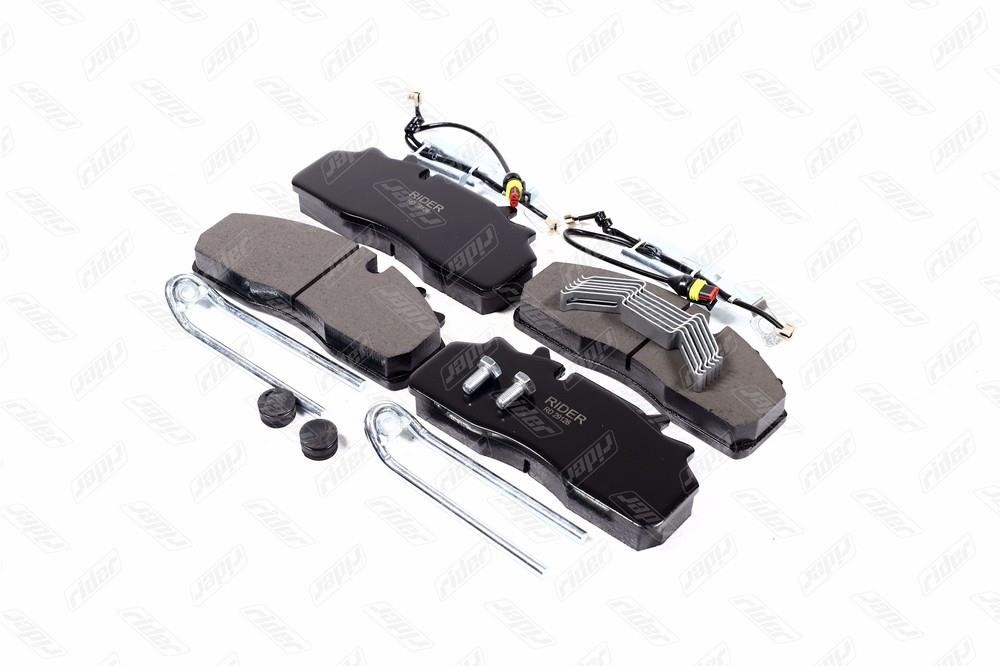 Колодка гальм. диск. HIGH POWER (компл. на вісь) SAF 19,5 SKRB INTEGRAL (RIDER), RIDER RD29126PRO Колодка гальм. диск. HIGH POWER (компл. на вісь) SAF 19,5 SKRB INTEGRAL (RIDER), RIDER RD29126PRO